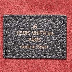 Louis Vuitton Black Monogram Empreinte Leather Petit Palais Bag