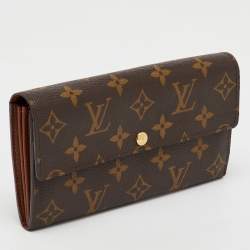 Louis Vuitton Monogram Canvas Sarah Long Wallet
