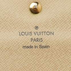Louis Vuitton Damier Azur Canvas Sarah Long Wallet