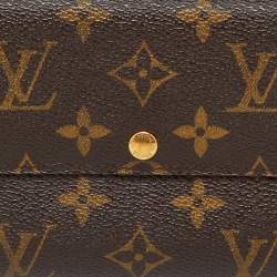 Louis Vuitton Monogram Canvas Sarah Long Wallet
