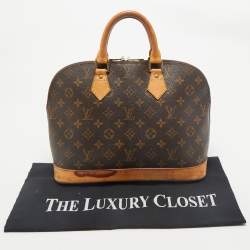 Louis Vuitton Monogram Canvas Alma PM Bag