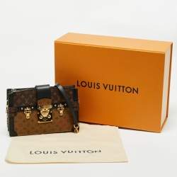 Louis Vuitton Monogram Reverse Canvas Trunk Clutch Bag