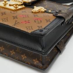 Louis Vuitton Monogram Reverse Canvas Trunk Clutch Bag