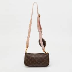 Louis Vuitton Rose Pink Monogram Canvas Multi Pochette Accessoires Bag