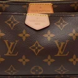Louis Vuitton Rose Pink Monogram Canvas Multi Pochette Accessoires Bag