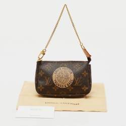 Louis Vuitton Monogram Canvas Limited Edition Mini Pochette Accessoires Bag