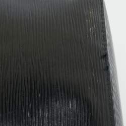 Pre Owned Louis Vuitton Black Epi Leather Sac D'Epaule PM Bag