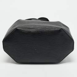 Pre Owned Louis Vuitton Black Epi Leather Sac D'Epaule PM Bag