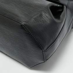 Pre Owned Louis Vuitton Black Epi Leather Sac D'Epaule PM Bag
