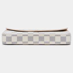 Louis Vuitton White Damier Azur Pochette Felicie