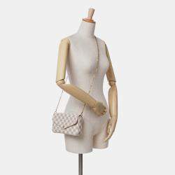 Louis Vuitton White Damier Azur Pochette Felicie