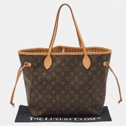 Pre Owned Louis Vuitton Monogram Canvas Neverfull MM Bag