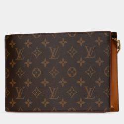 Louis Vuitton Brown Monogram Legacy Chain Clutch