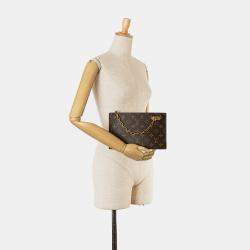 Louis Vuitton Brown Monogram Legacy Chain Clutch