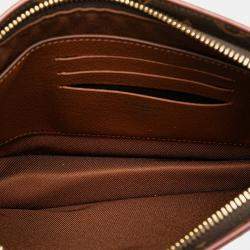 Louis Vuitton Brown Monogram Legacy Chain Clutch