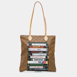 Louis Vuitton Brown Monogram Reverse VHS Tape Carry It