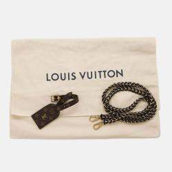 Louis Vuitton Black Monogram Art Deco Canvas Chain Shoulder Bag