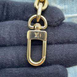 Louis Vuitton Loop Denim Blue Monogram Canvas Shoulder Bag