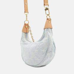 Louis Vuitton Loop Denim Blue Monogram Canvas Shoulder Bag