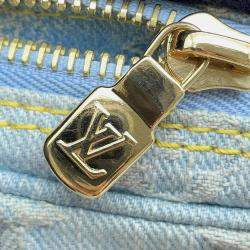 Louis Vuitton Loop Denim Blue Monogram Canvas Shoulder Bag