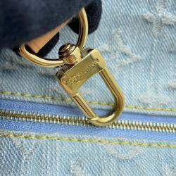 Louis Vuitton Loop Denim Blue Monogram Canvas Shoulder Bag