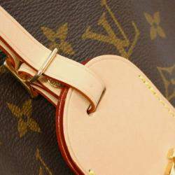 Louis Vuitton Atlantis GM Brown Monogram Canvas Top Handle Bag