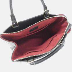 Louis Vuitton Petit Palais PM Black Monogram Empreinte Leather Top Handle Bag