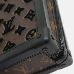 Louis Vuitton Soft Trunk Vertical Monogram Canvas Shoulder Bag
