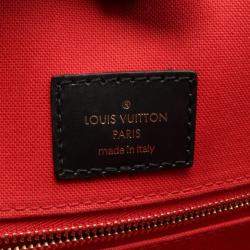 Louis Vuitton On The Go MM Brown Coated Canvas Leather Monogram Giant Tote Bag 