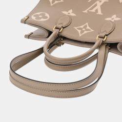 Louis Vuitton On The Go MM Monogram Empreinte Tote Bag