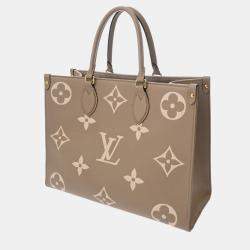 Louis Vuitton On The Go MM Monogram Empreinte Tote Bag