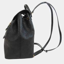 Louis Vuitton Montsouris PM Black Empreinte Backpack 
