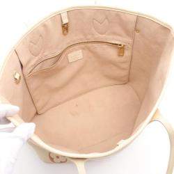 Louis Vuitton Neverfull Leather Monogram Empreinte MM Tote Bag 