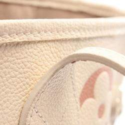 Louis Vuitton Neverfull Leather Monogram Empreinte MM Tote Bag 