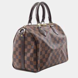 Louis Vuitton Brown Damier Ebene Speedy Bandouliere 25