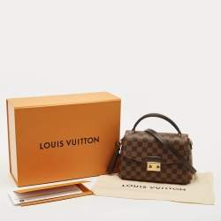 Pre Owned Louis Vuitton Damier Ebene Canvas Croisette Bag