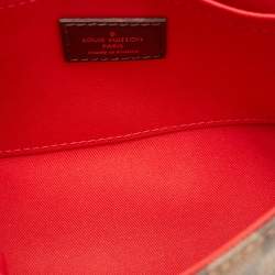 Pre Owned Louis Vuitton Damier Ebene Canvas Croisette Bag