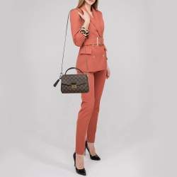 Pre Owned Louis Vuitton Damier Ebene Canvas Croisette Bag