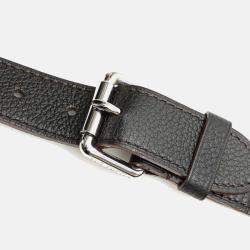Pre Owned Louis Vuitton Black Monogram Mahina Selene PM