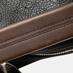 Pre Owned Louis Vuitton Black Monogram Mahina Selene PM