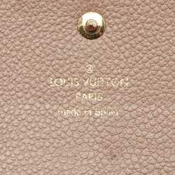 Louis Vuitton Pink Monogram Empreinte Leather Josephine Wallet