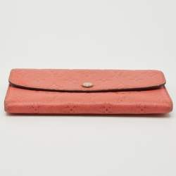 Louis Vuitton Pink Monogram Empreinte Leather Josephine Wallet