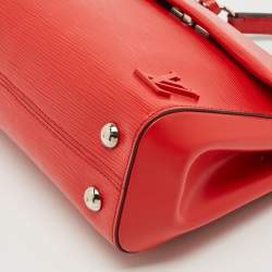 Louis Vuitton Rouge Epi Leather Cluny BB Bag