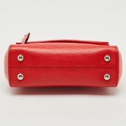 Louis Vuitton Rouge Epi Leather Cluny BB Bag
