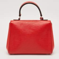 Louis Vuitton Rouge Epi Leather Cluny BB Bag