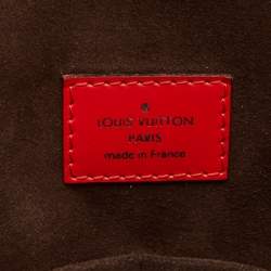 Louis Vuitton Rouge Epi Leather Cluny BB Bag