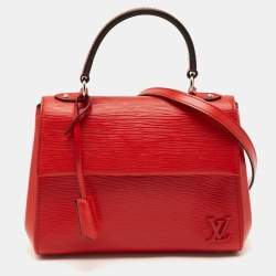 Louis Vuitton Rouge Epi Leather Cluny BB Bag
