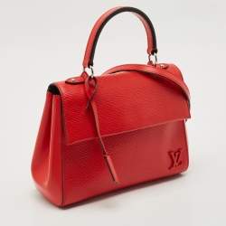 Louis Vuitton Rouge Epi Leather Cluny BB Bag