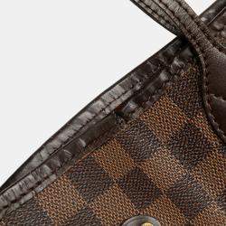 Pre Owned Louis Vuitton Damier Ebene Neverfull MM