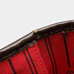 Pre Owned Louis Vuitton Damier Ebene Neverfull MM